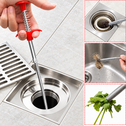 Evilya FlexDrain™ – 2 Metre 4 Pençeli Esnek Gider Açıcı